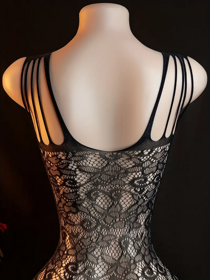 Crotchless Sexy Fishnet Bodystocking : Exotic Lingerie & Plus Size Tights for Women